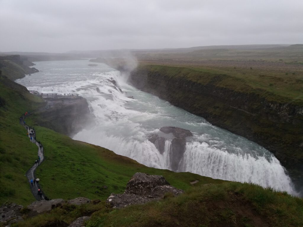 Gulfoss IJsland