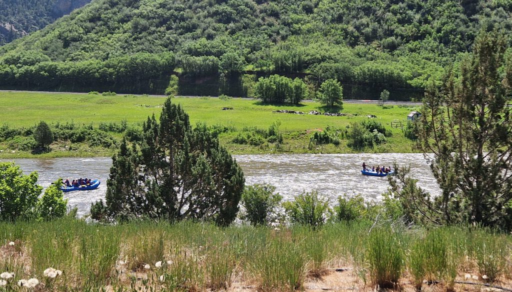 Ontbijten nabij Glenwood Springs